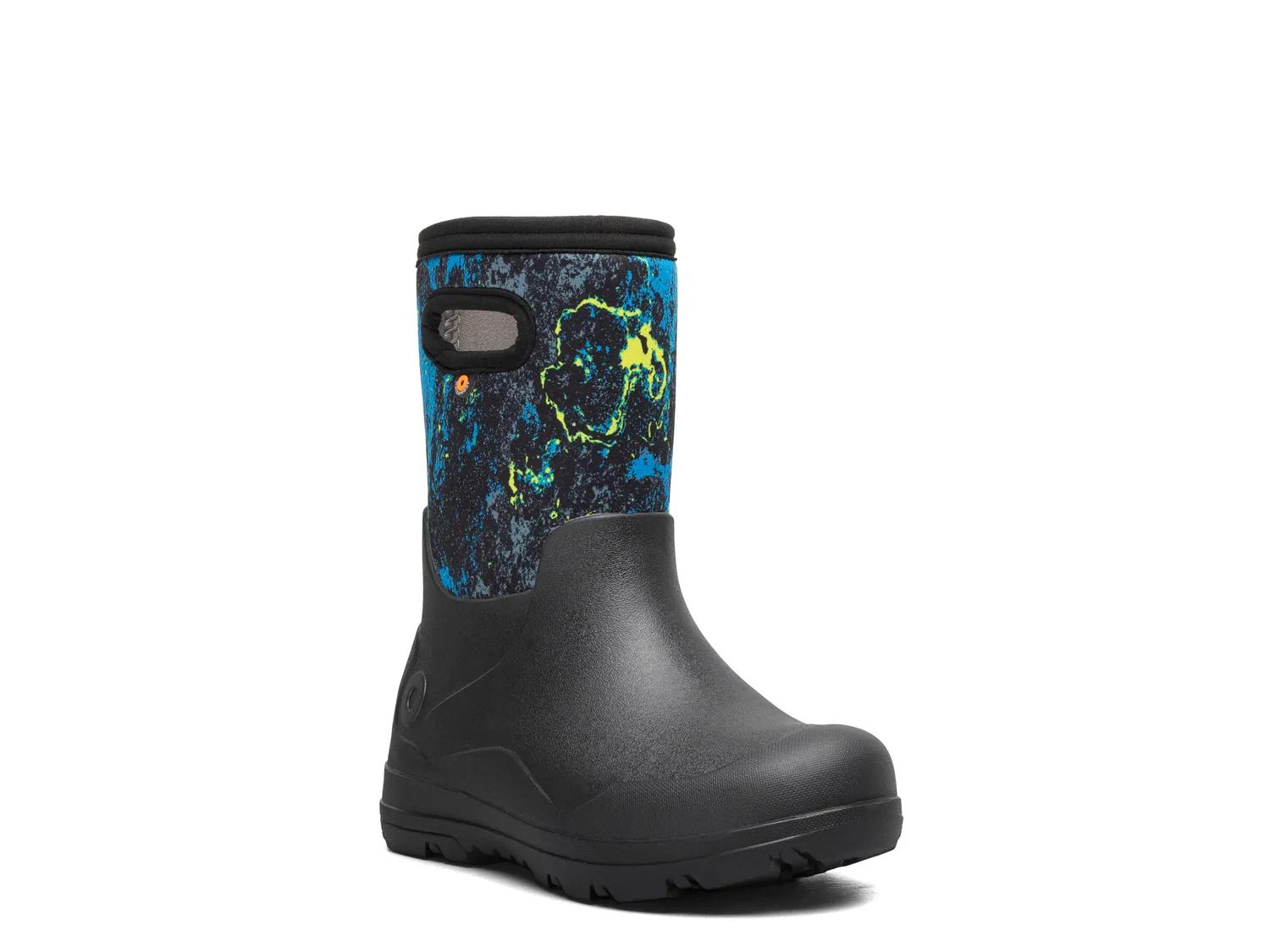 Bogs York Seamless Rain Boot Kids' In Black