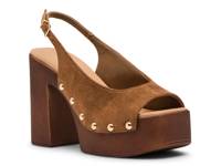 Xanadu Platform Sandal Dark Brown view