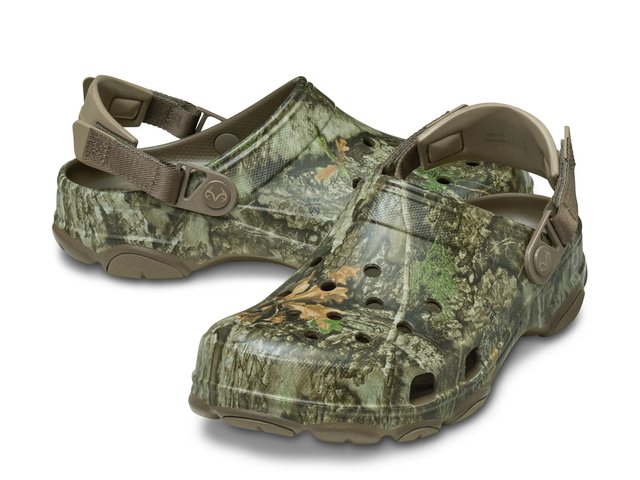 Crocs Realtree APX Lined Classic Camo Clog Men 9 Women 11 Camouflage New Green s-l400.jpg main image 2