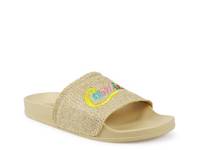 Charity Slide Sandal - Women's Natural Beige Raffia view