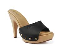 Viviana OMG Platform Sandal Black Leather view