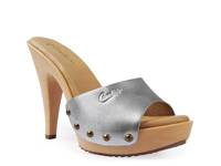 Viviana OMG Platform Sandal Silver Leather view