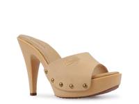 Viviana OMG Platform Sandal Natural Beige Leather view