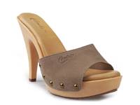 Viviana OMG Platform Sandal Light Taupe Suede view