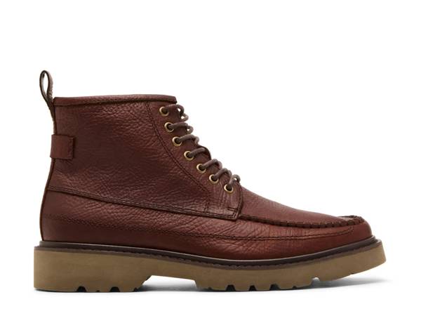 Click to shop men's moc toe boots at DSW Designer Shoe Warehouse.