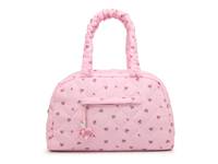Cherry Quilted Duffle Bag Pink view
