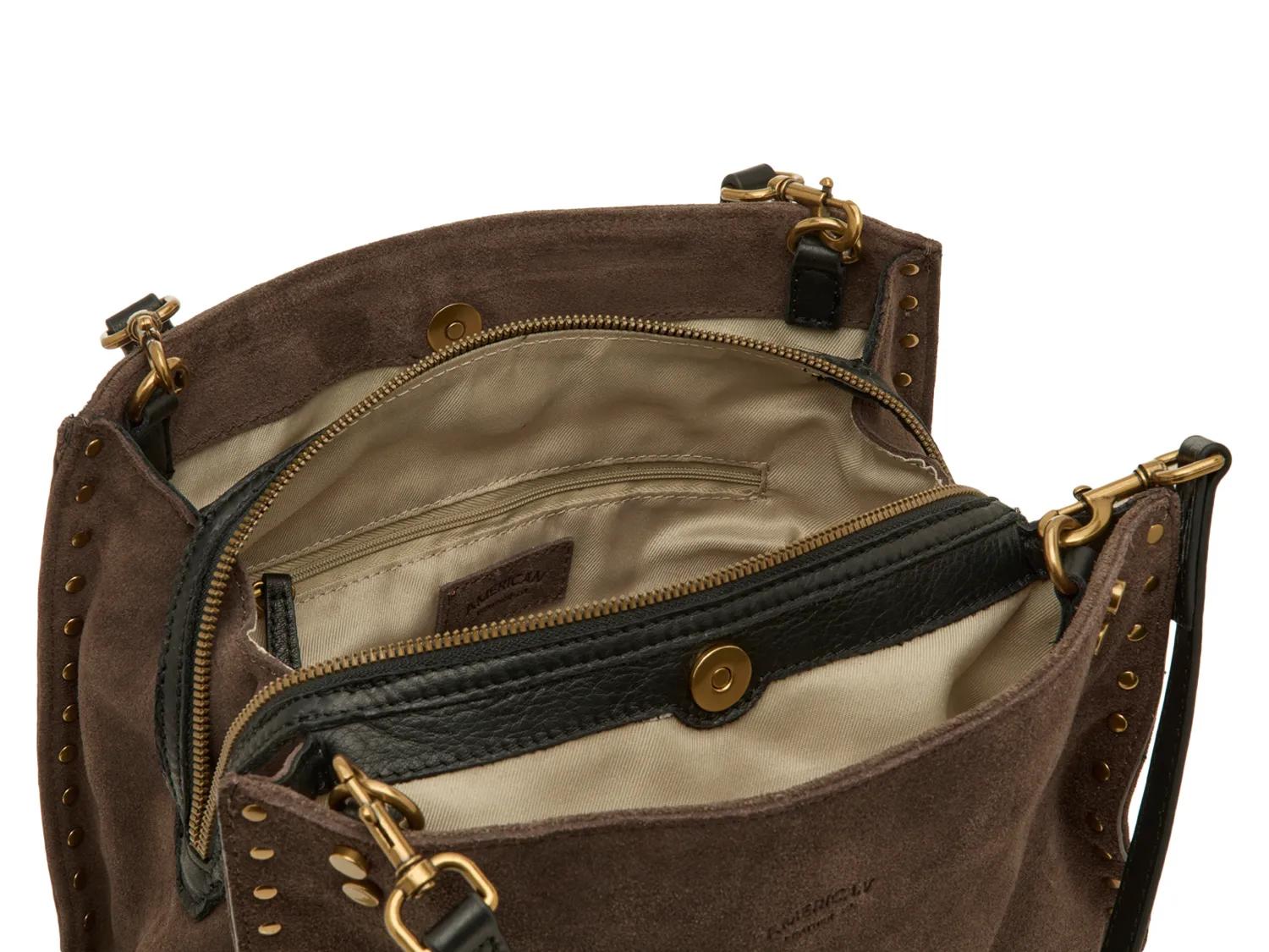 Lenox Suede Satchel