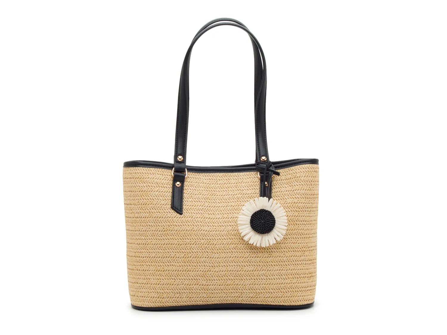 Cut & Sew Straw Tote - image 2
