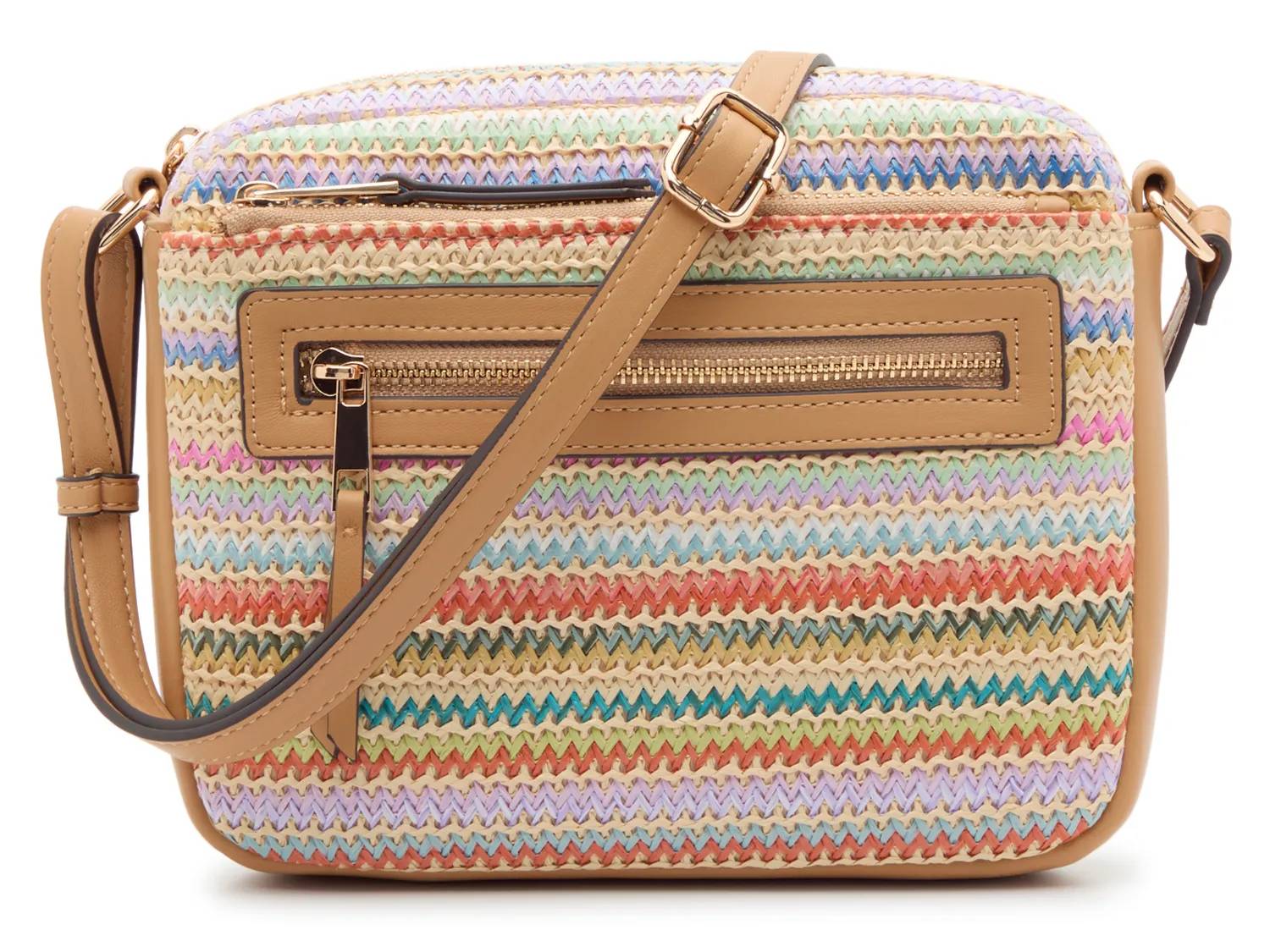 Straw Crossbody Bag