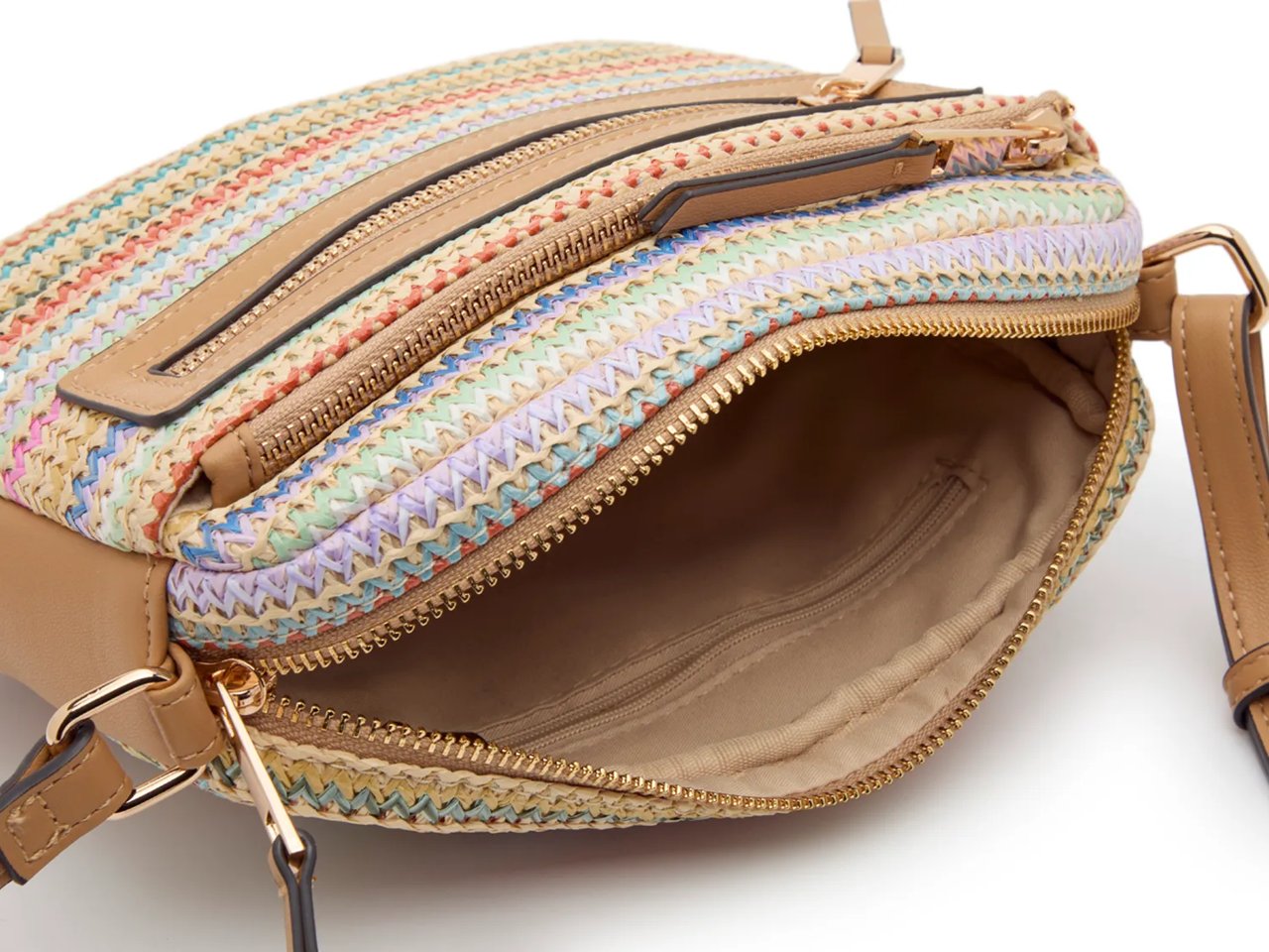 Straw Crossbody Bag
