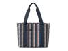 Arlo Weekender Tote Multicolor Stripe Print view