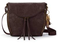 Arcadia Foldover Crossbody Bag Mahogany view