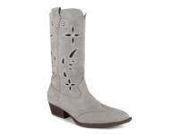 Ora Cowboy Boot Stone Grey view