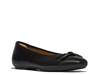 Delicato Ballet Flat Black view