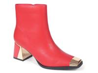 Terry Bootie Red view