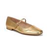 Valie Mary Jane Flat Gold Metallic Synthetic view