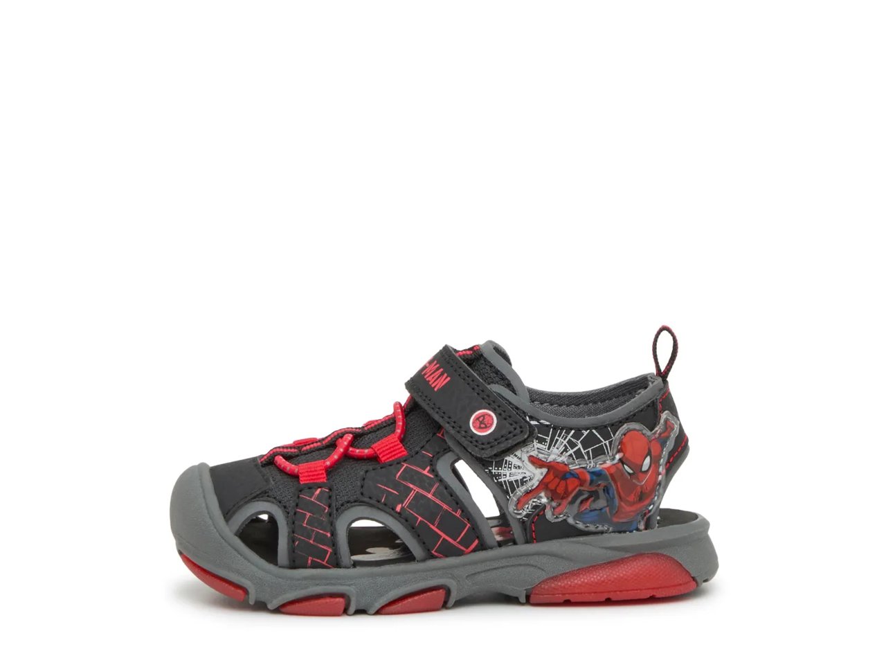 Spider-Man Light-Up Fisherman Sandal - Kids'