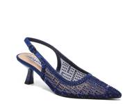 Linda Pump Navy view