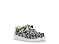 Wally Space Glow Slip-On - Kids' Black/White view