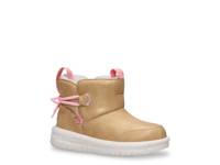 Camden Cozy Boot - Kids' Gold Glitter view