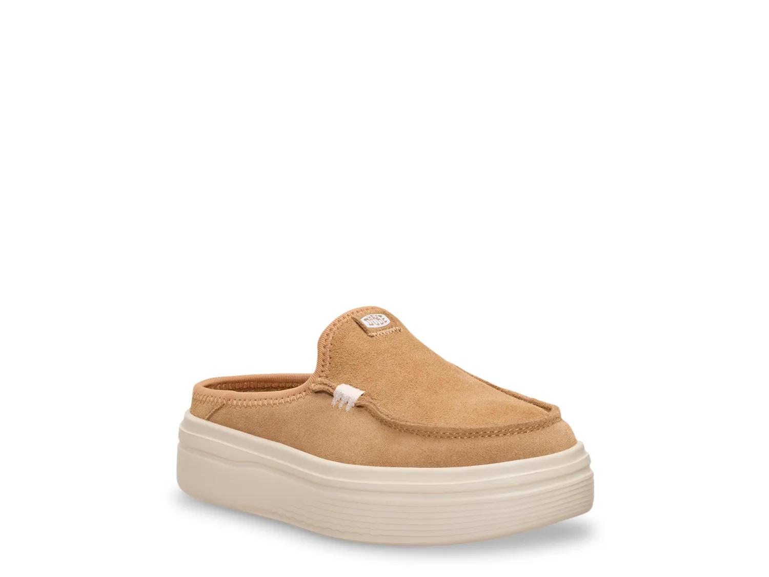 Hey Dude Austin Lift Classic Platform SlipOn Kids' | Boys | Girl's | Tan | Size 12 Youth | Clogs