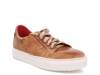 Azeli Platform Sneaker - Women's Rustic Tan Leather view