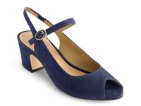 Bailen Pump Navy Suede view