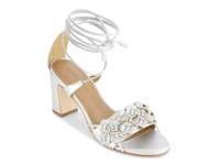 Ieda Sandal Silver Metallic Leather view