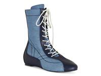 Passer Bootie Denim Navy view