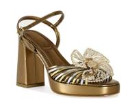Seraphina Platform Sandal Bronze Metallic view