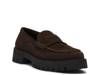 Langsten Platform Loafer Brown Suede view