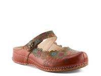 Kessie Clog Cognac view