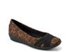 Acasia Ballet Flat Brown Leopard Print view