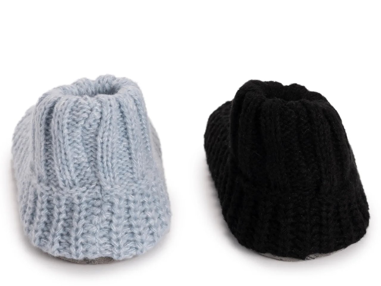 Cuffed Sweater Knit Women's Slipper Socks - 2 Pack