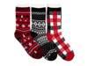 Cozy Lined Lounge Women's Boot Socks - 3 Pack Red view
