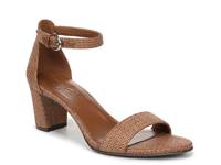 Vera Sandal Walnut Raffia view