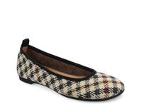 Aria Ballet Flat Black/Bone view