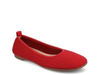 Aria Ballet Flat Red view