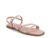 Brianna Sandal Pink Snake Print view