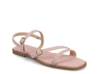 Brianna Sandal Pink Snake Print view