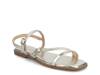 Brianna Sandal Champagne Snake Print view