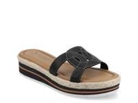 Rosalinda Wedge Sandal Black view