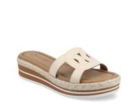 Rosalinda Wedge Sandal Bone White view