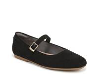 Wexley Jane Mary Jane Flat Black Fabric view