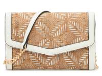 Perforated Cork Crossbody Bag White Cork view
