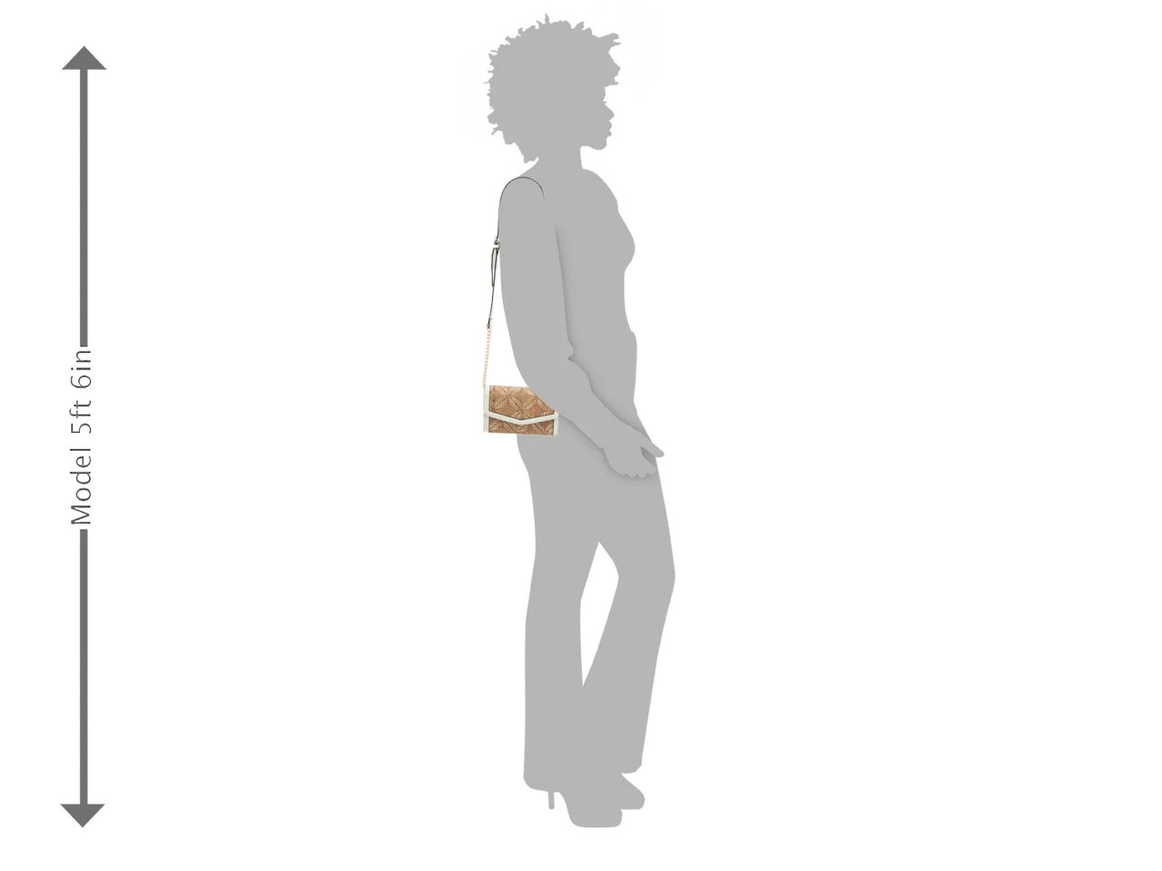 Perforated Cork Crossbody Bag