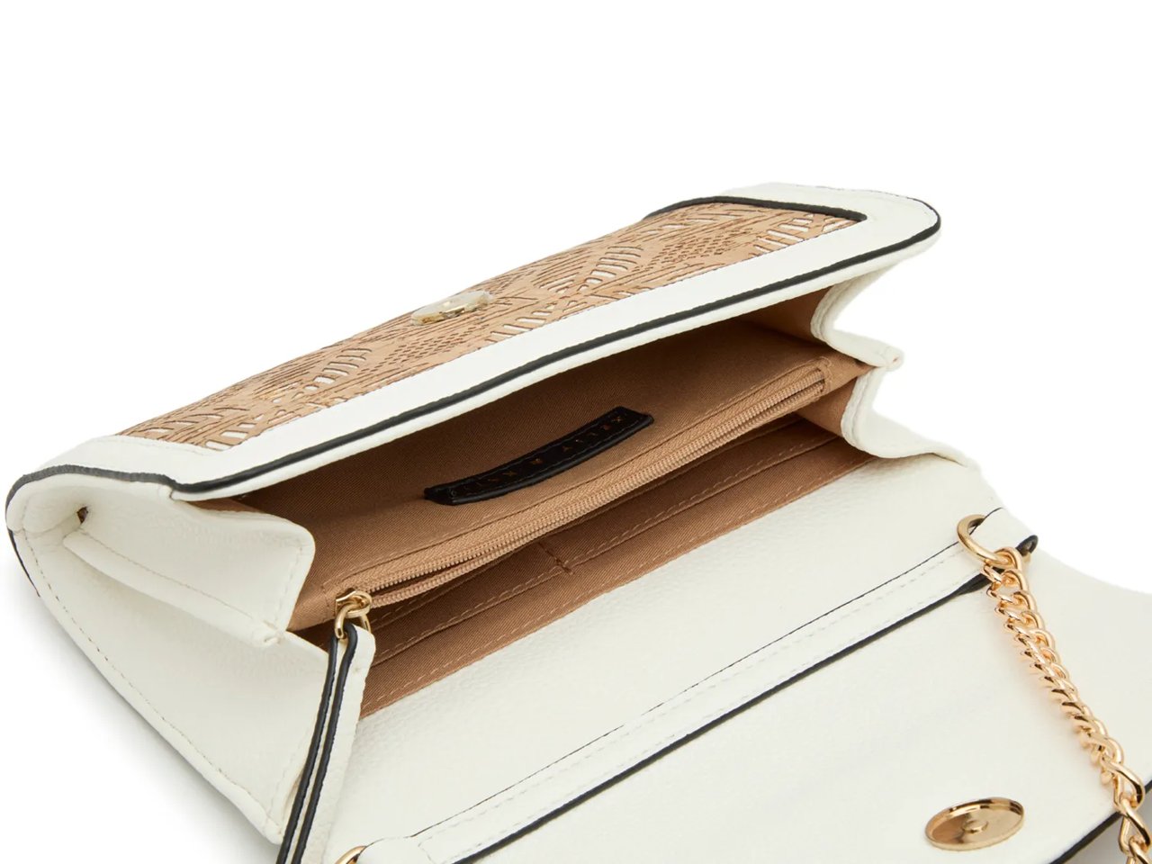 Perforated Cork Crossbody Bag