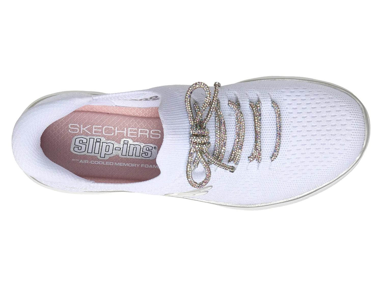 Hands Free Slip-ins Summits Crystal Dream Sneaker - Women's