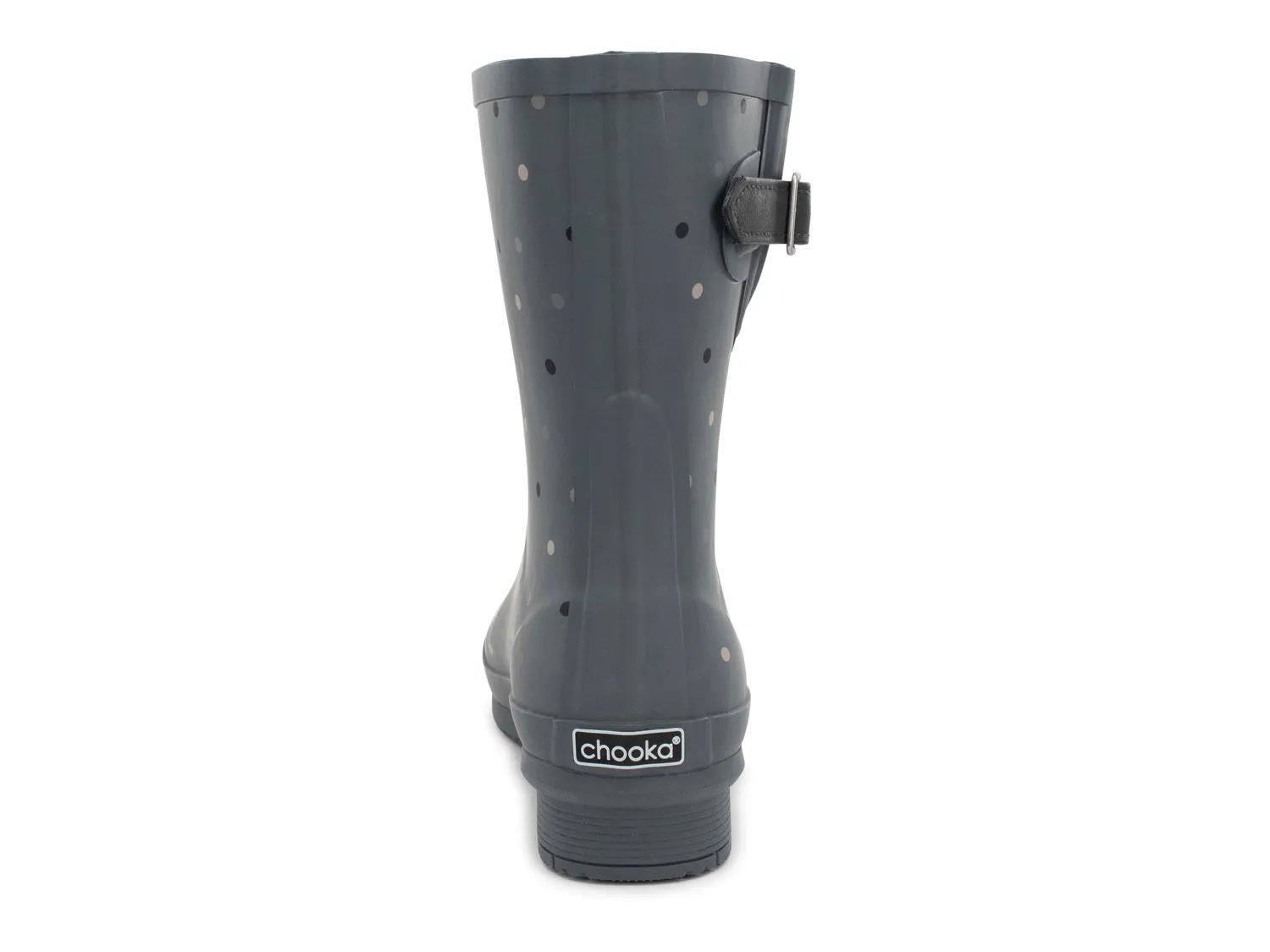 Chooka Downpour Dot Rain Boot - Women's - Free Shipping | DSW