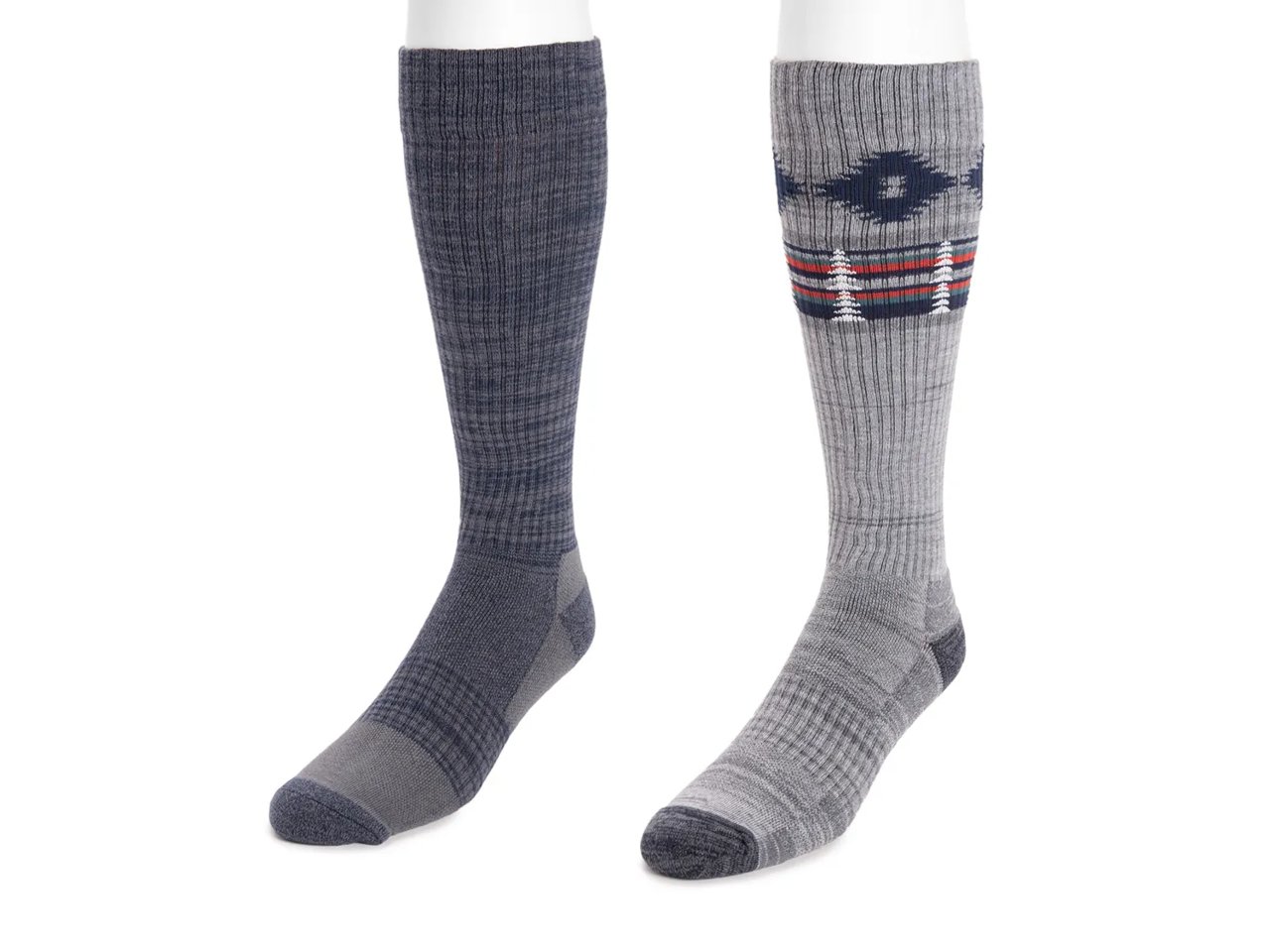 Tall Men's Compression Knee Socks - 2 Pack